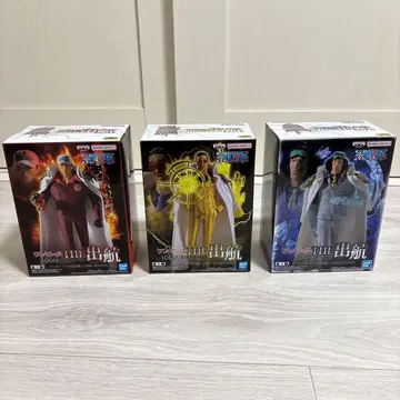 원피스 THE 출항 LOGIA 피규어 3체 세트