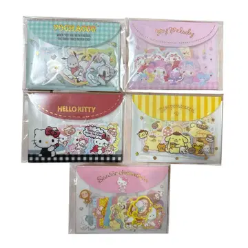 [ 묶음 구매 ] 산리오 씰 케이스 포함 5세트