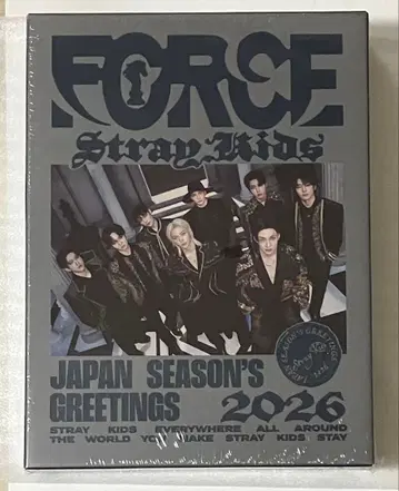 스키즈 일본 시즌그리팅 2026 FORCE 미개봉