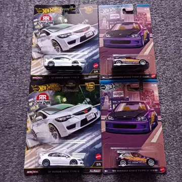 핫휠 혼다 시빅 타입R 2대 세트