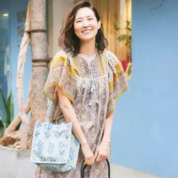 파샌드바이누키테파 하마시마 나오코 콜라보 토트백