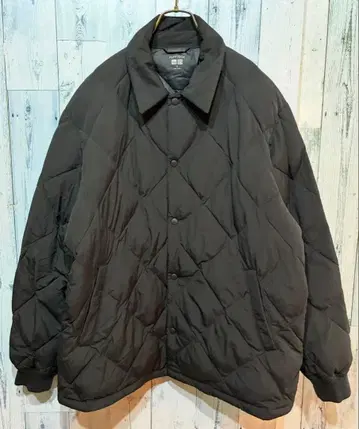 UNIQLO 유니클로 퍼프테크 퀼팅 자켓 블랙 XL