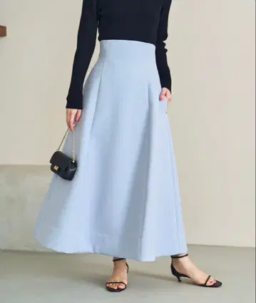 La boutique BonBon 하이웨스트 플레어 스커트