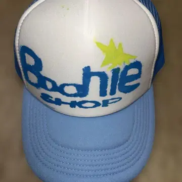 부니 텍스트 로고 메쉬 캡