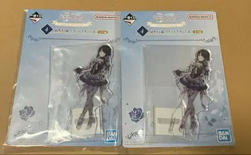 제일복권 아이돌 마스터 샤이니 컬러즈 카자노 토모리 아크릴 스탠드 2개