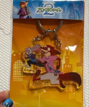 주토피아 2연 아크릴 키링 닉 주디