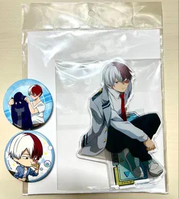 히로아카 토도로키 쇼토 숏 아크릴 스탠드 캔뱃지 모음