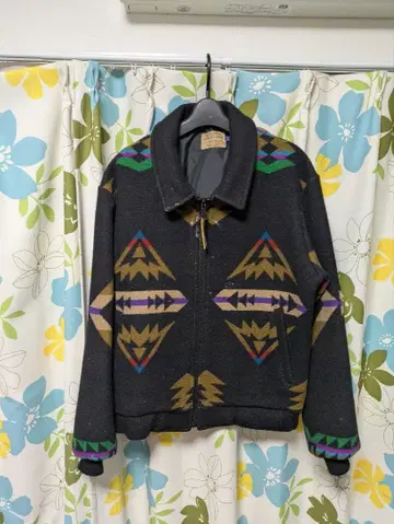 Pendleton 기하학 패턴 자켓