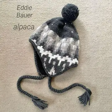 [ 레어 ] Eddie Bauer 이어머프 니트 플리스