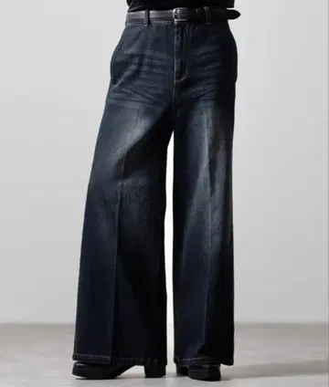 빈티지 디자인 플레어 데님 팬츠 CLEL 블루 계열 4