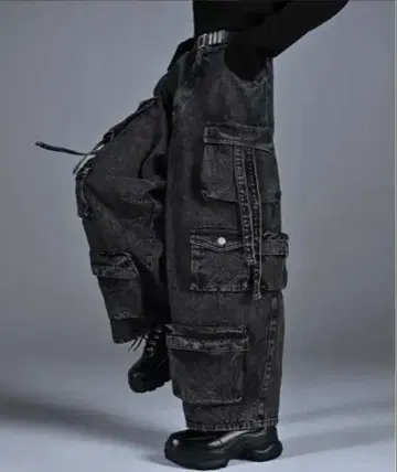 [ ADRER ] 데님 카고 팬츠 2종 세트