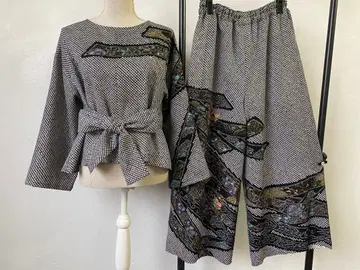 3256 기모노 리메이크 팬츠 세트