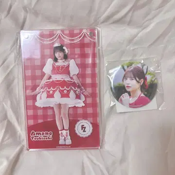 FRUITS ZIPPER 츠키아시 아마네 아크릴 섀도우 박스 스키 복권