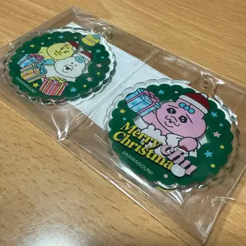 가엾어라! 빤쮸토끼&응포차무 아크릴 키링