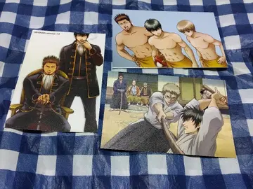 히지카타 토시로 오키타 소고 은혼 자켓 3매 세트 진선조