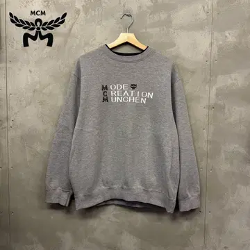 MCM 로고 맨투맨 트레이닝복 MCM