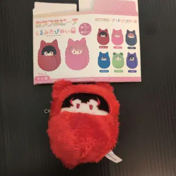 컬러풀 피치 유안군 쿠루미타피 누이 마스코트 봉제 인형 키링