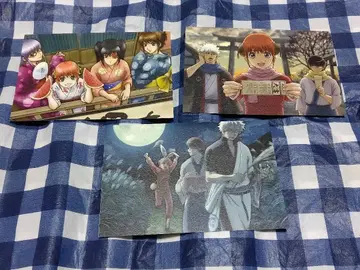 카구라 야규 큐베이 은혼 자켓 3개 세트 사카타 긴토키