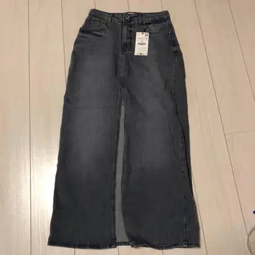 ZARA 그레이 데님 타이트 스커트 S 사이즈