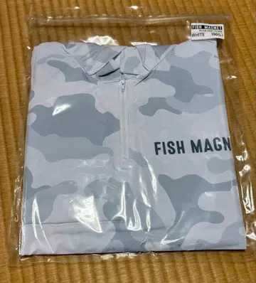 피쉬 마그넷 드라이 후디 화이트