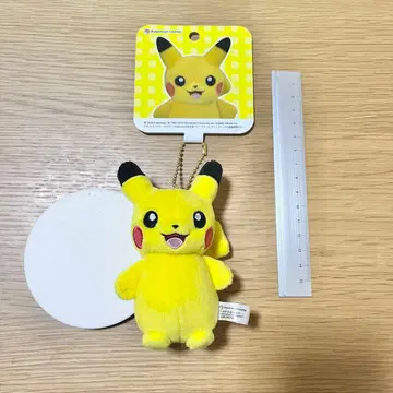 포켓몬 센터 한정판 반짝반짝 피카츄 봉제 인형 마스코트