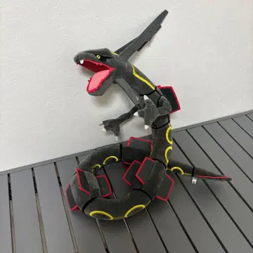 블랙 레쿠자 봉제 인형 본체 포켓몬 센터