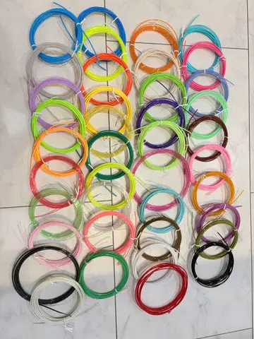 3D펜 필라멘트 40색 저온용으로는 작동하지 않습니다. 일부 외 미사용