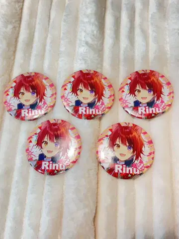 스토푸리 리이누 캔뱃지 5개 세트