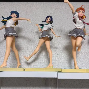 Aqours 피규어 세트 7명