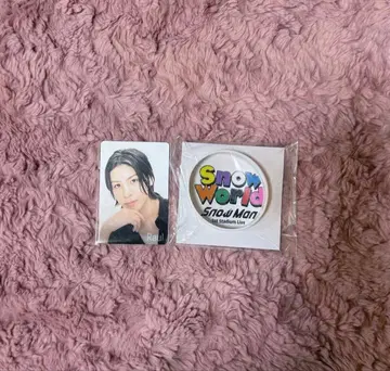 라울 러버 밴드 힐끗 카드 SnowMan SnowWorld