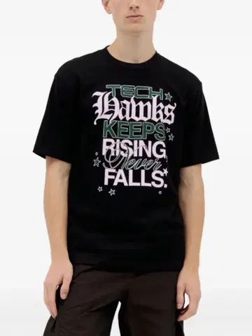 ICE & TECHNOTH Fan 그래픽 T셔츠