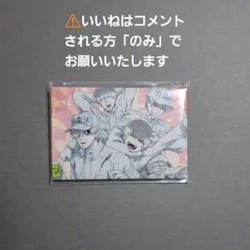 일하는 세포 백혈구 캔뱃지