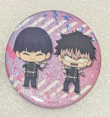 호시나 소우시로 & 나루미 겐 괴수 8호 와이와이 캔뱃지