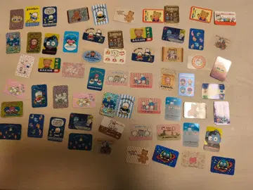 산리오 캐릭터 씰 팩 플렉 스티커 62개