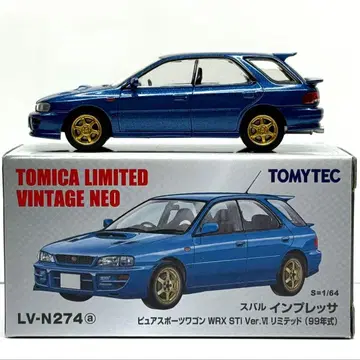 토미카 리미티드 빈티지 스바루 임프레자 스포츠 왜건 WRX STI