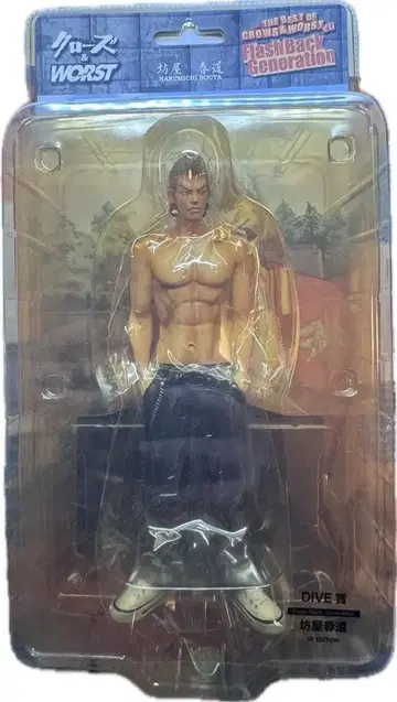 DIVE 나체 보우야 하루미치 DIVE상 격투 피규어