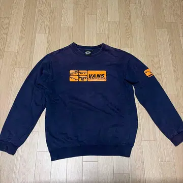 VANS 네이비 맨투맨 트레이닝복 90s