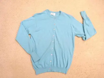 더 스카치 하우스 캐시미어 100% 긴팔 가디건 L 스코틀랜드제