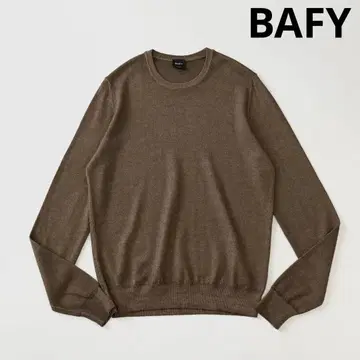 BAFY 바피 크루넥 하이 게이지 울 니트 스웨터
