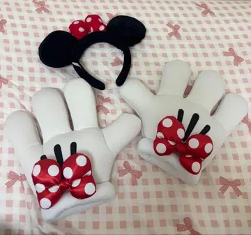 미니 머리띠 장갑 세트