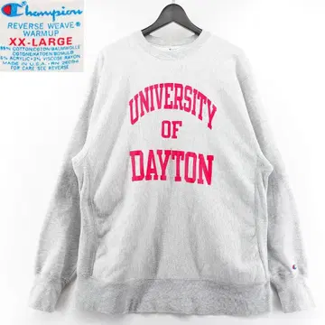 80s 빈티지 챔피온 리버스 위브 데이튼 대학 XXL
