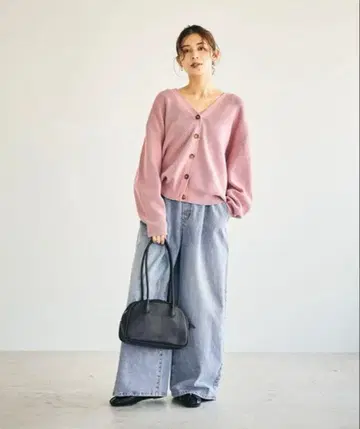 studio clip 턱 스트레이트 데님 팬츠 사이즈