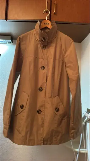 WHITE STAG 트렌치코트 카키