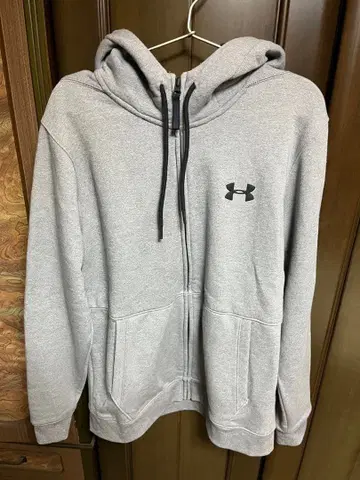 Under Armour 언더아머 그레이 집업 후드티 XL