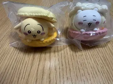 치이카와 (먼작귀) 캐릭터 마카롱 가챠 2개 세트 치이카와 토끼