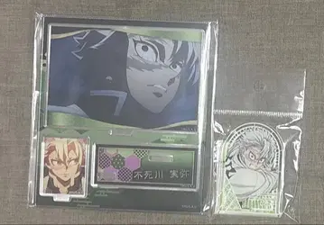 귀멸의 칼날 시나즈가와 사네미 메모리즈 아크릴 스탠드 스탠드 아크릴 배지