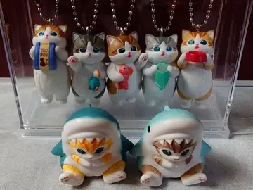 가챠 mofusand 5체 풀컴프 + 덤 2체