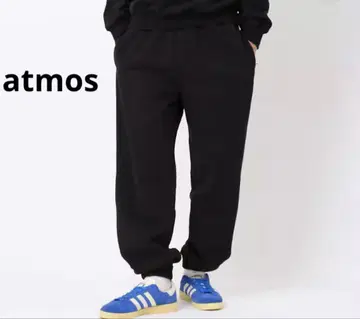 아토모스 자수 클래식 로고 스웨트 팬츠