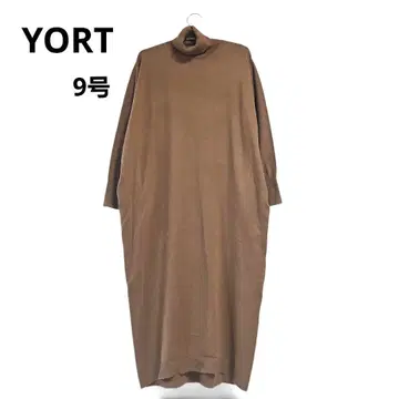 [ YORT ] 요트 터틀넥 니트 롱 원피스 야마다야