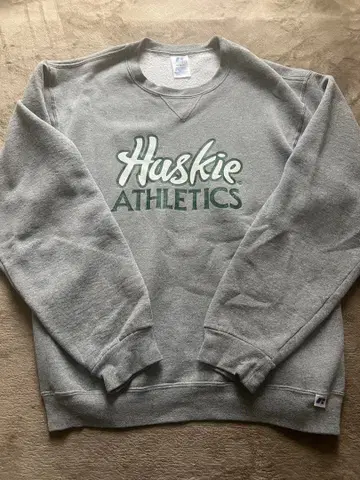 러셀 애슬레틱 맨투맨 트레이닝복 그레이 M 사이즈